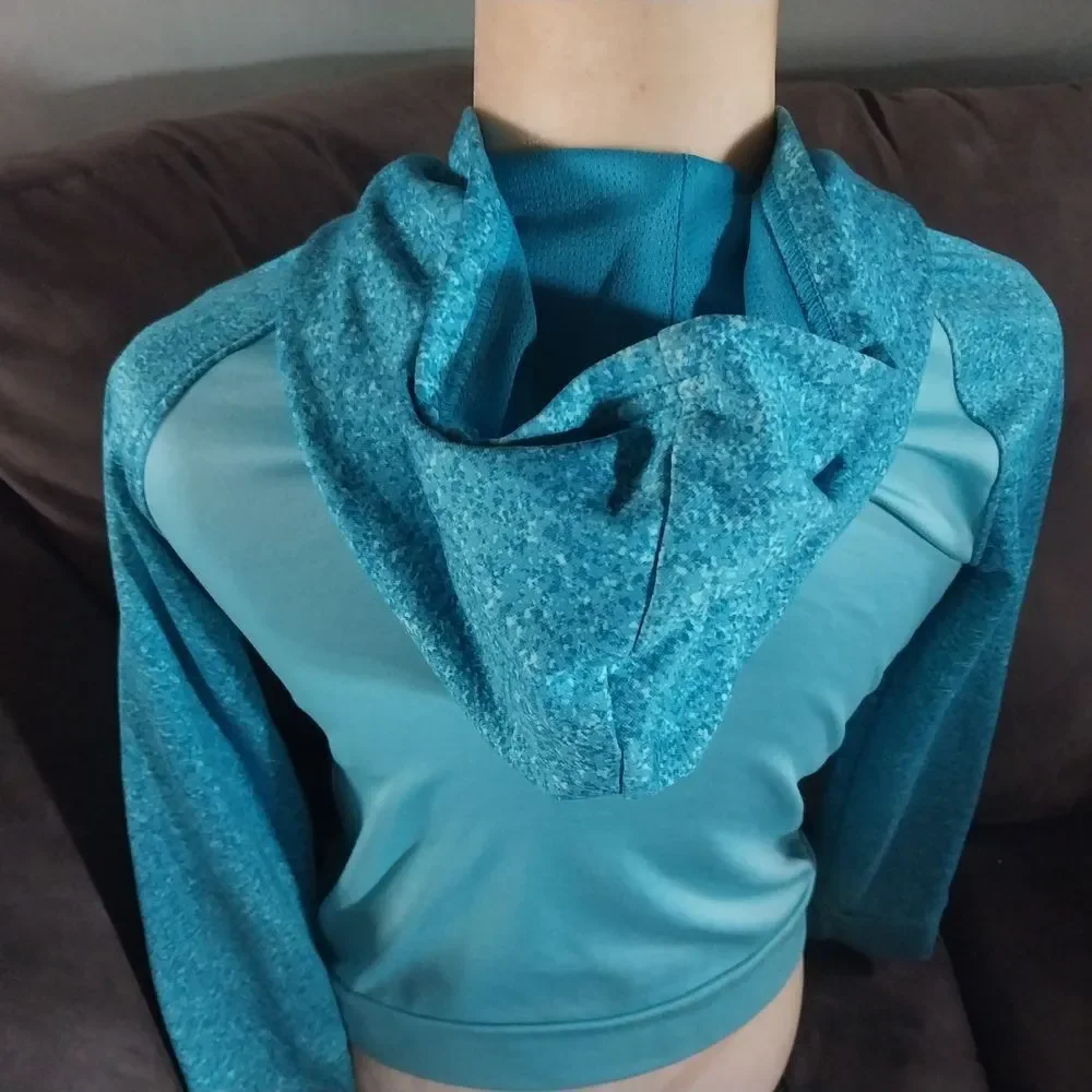 Champion Girl's Teal Zip-Up Jacket